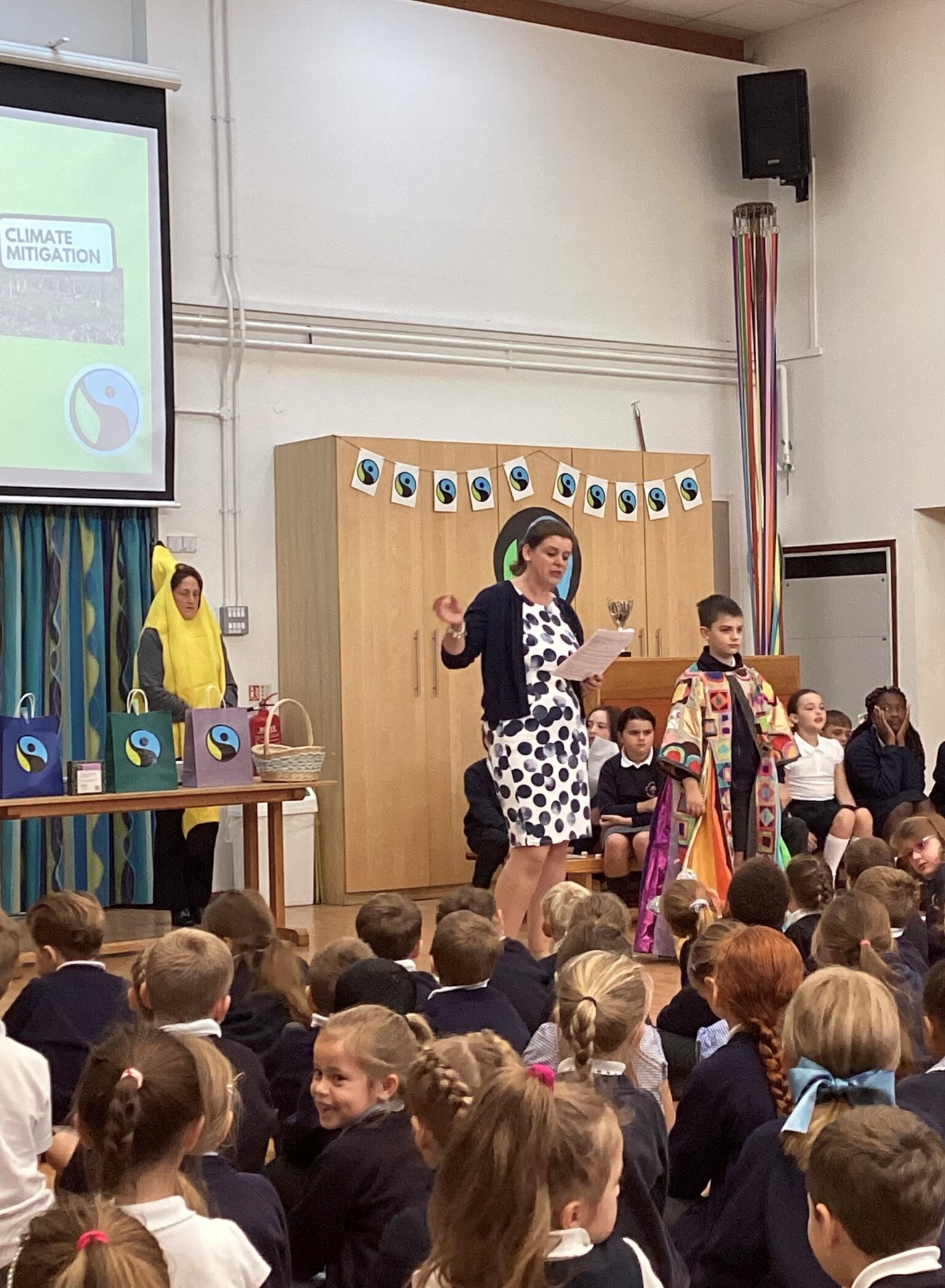 Our Fairtrade Fortnight launch!