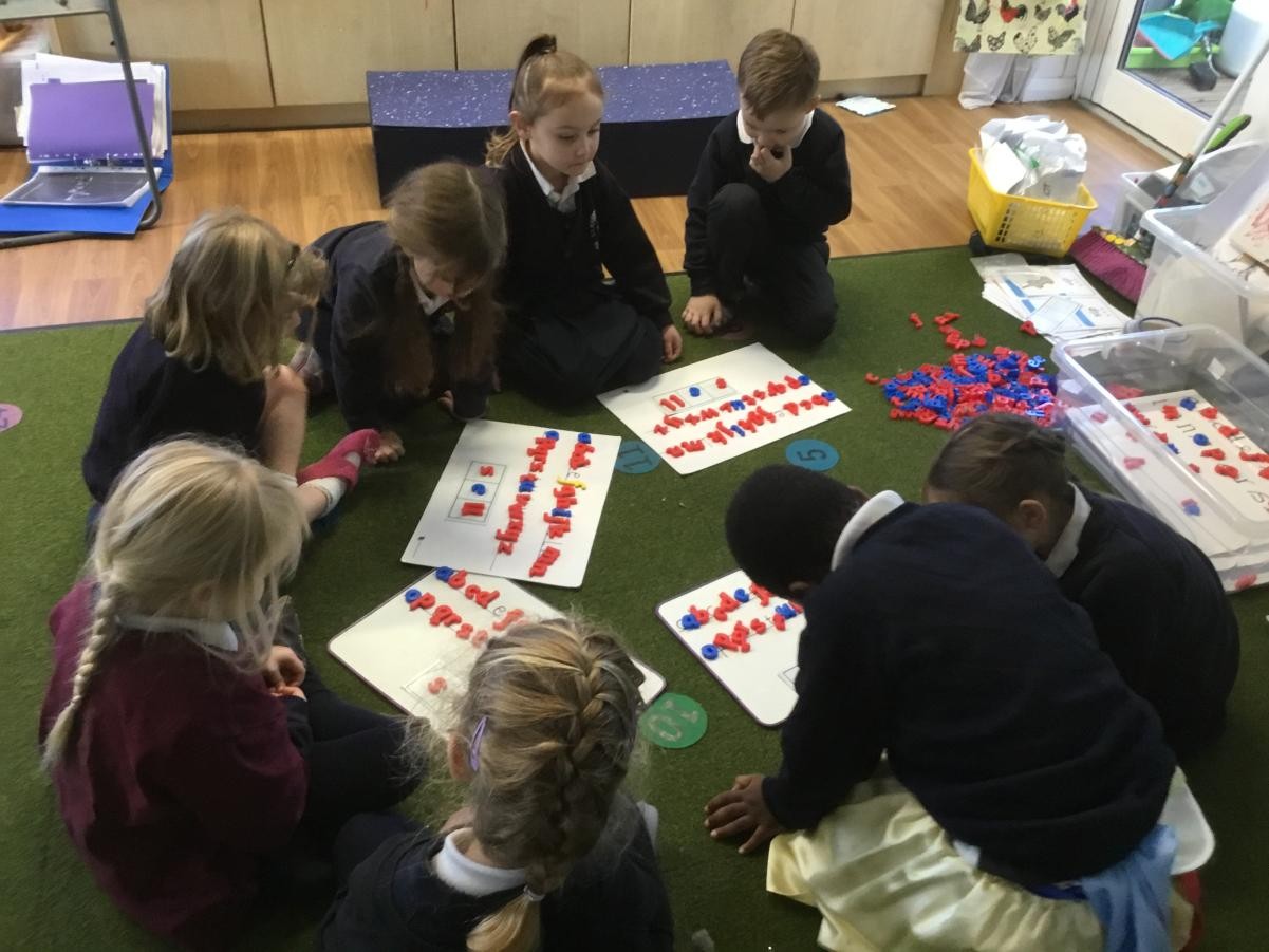 Learning the alphabet...