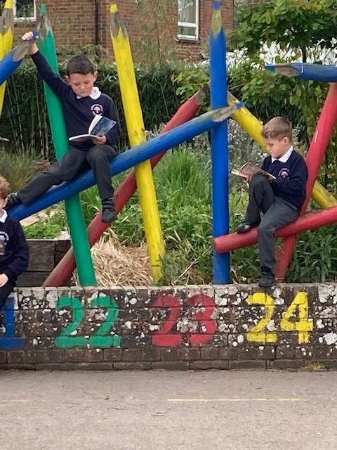 Children reading