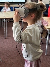 Exploring a Tudor building...