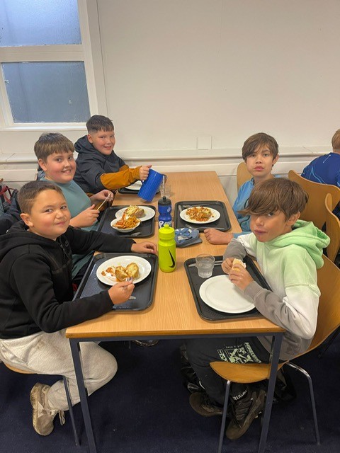 Lunch is served!