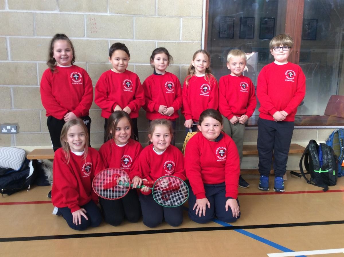 Badminton team