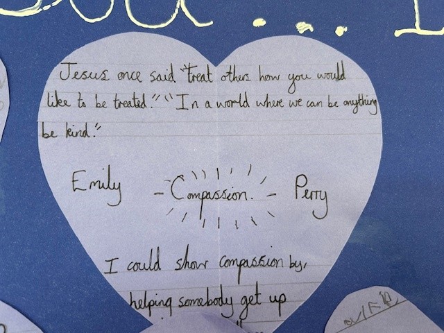 Related to the teachings of Jesus