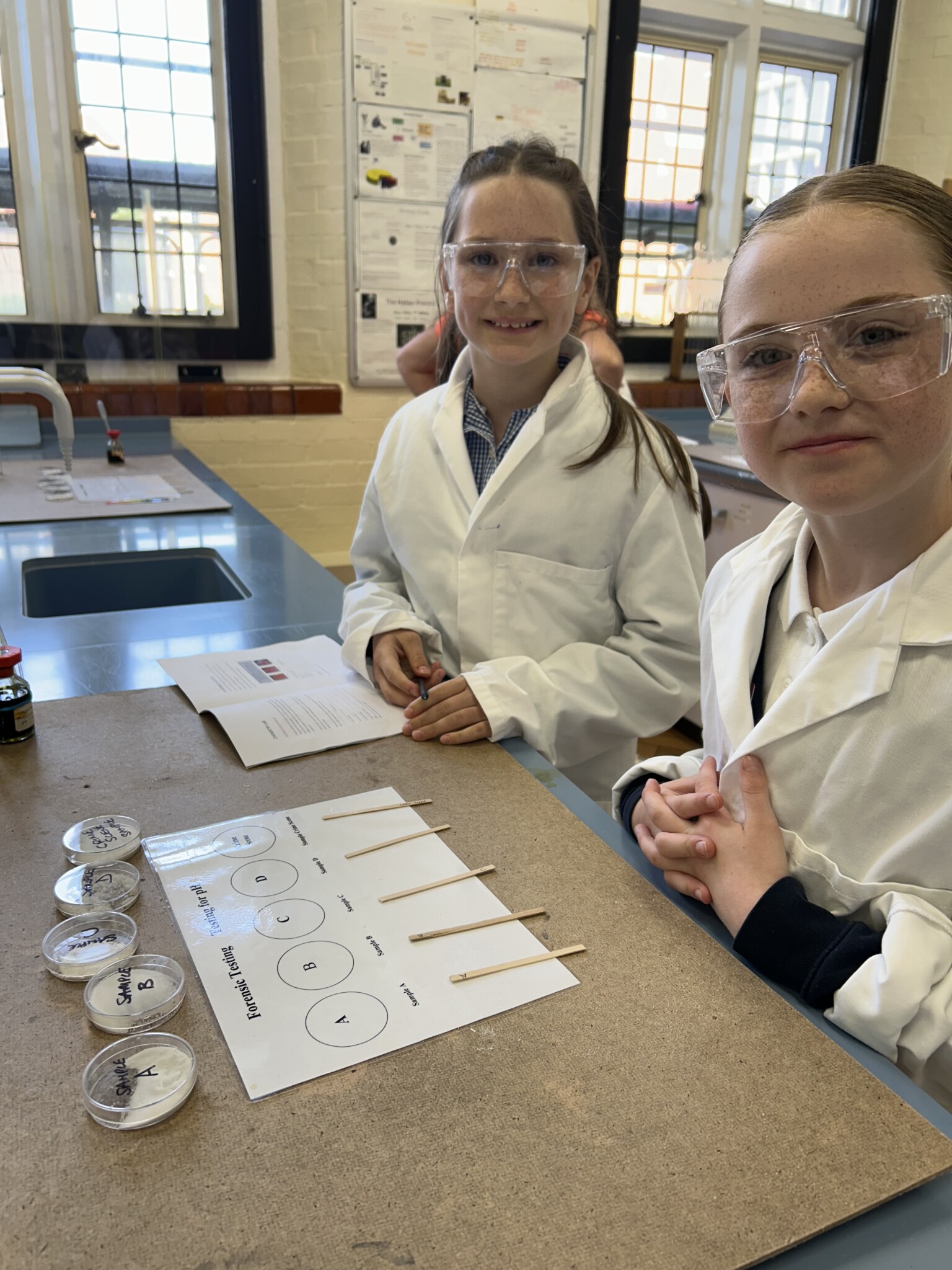 Who ate the doughnuts? Science enrichment day at Christ's Hospital