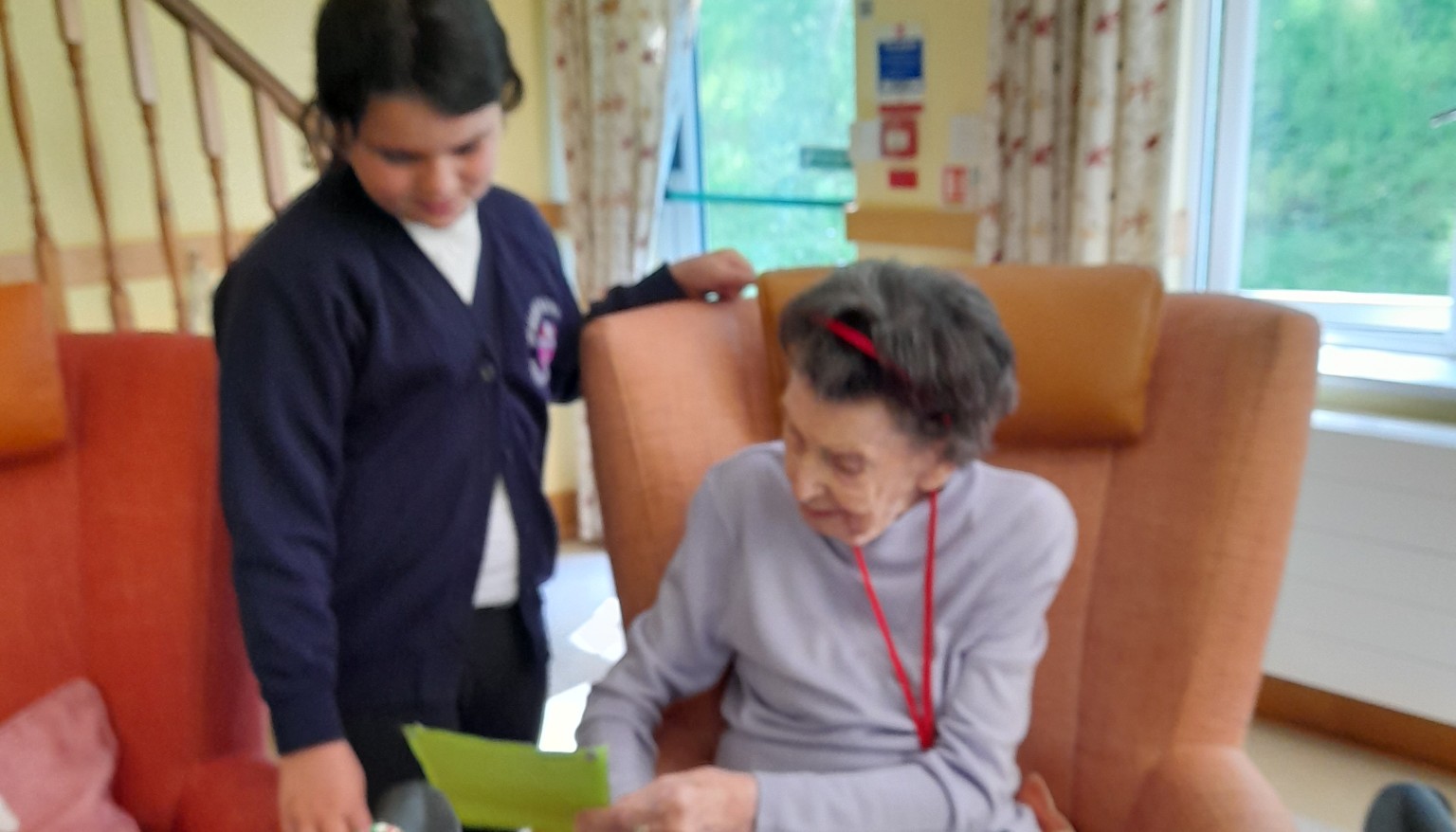 Visit to The Anchorage - speaking and listening opportunities