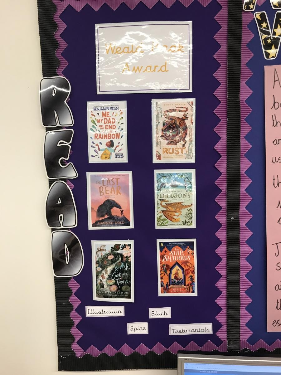 The Weald Book Award challenge in Year 6
