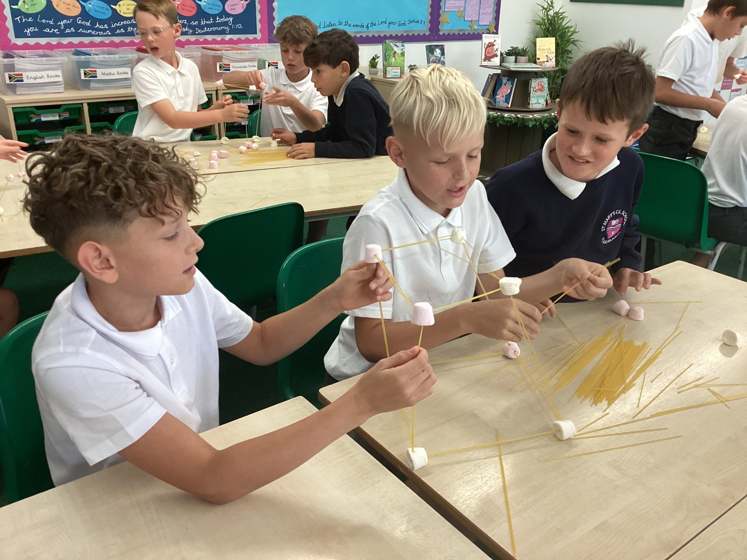 Spaghetti towers...