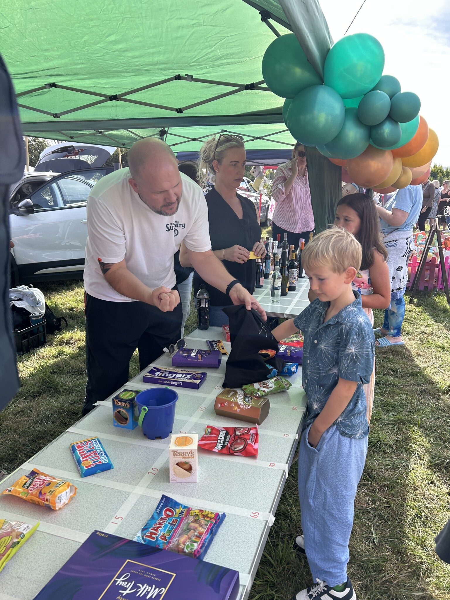 The PTA raising funds for the school