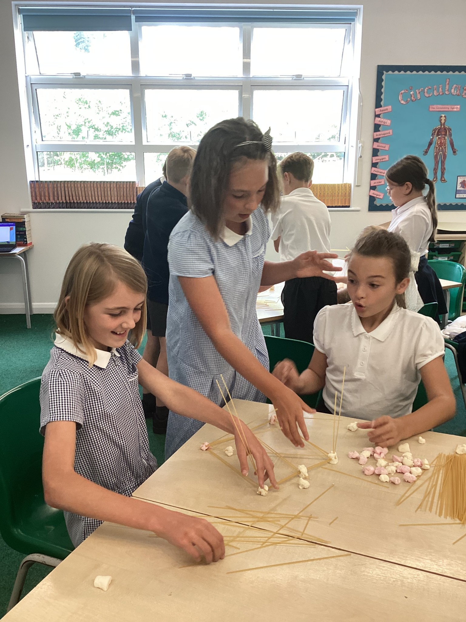 Spaghetti towers...