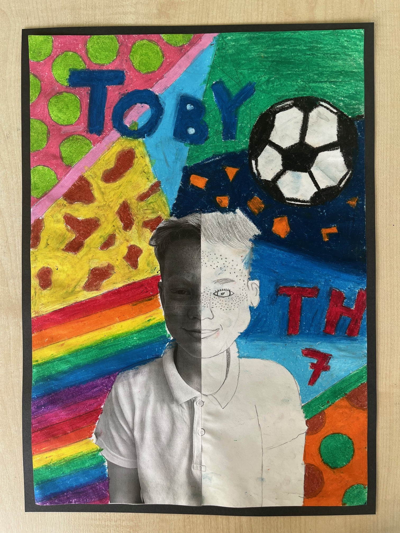 Britto-style pop art...