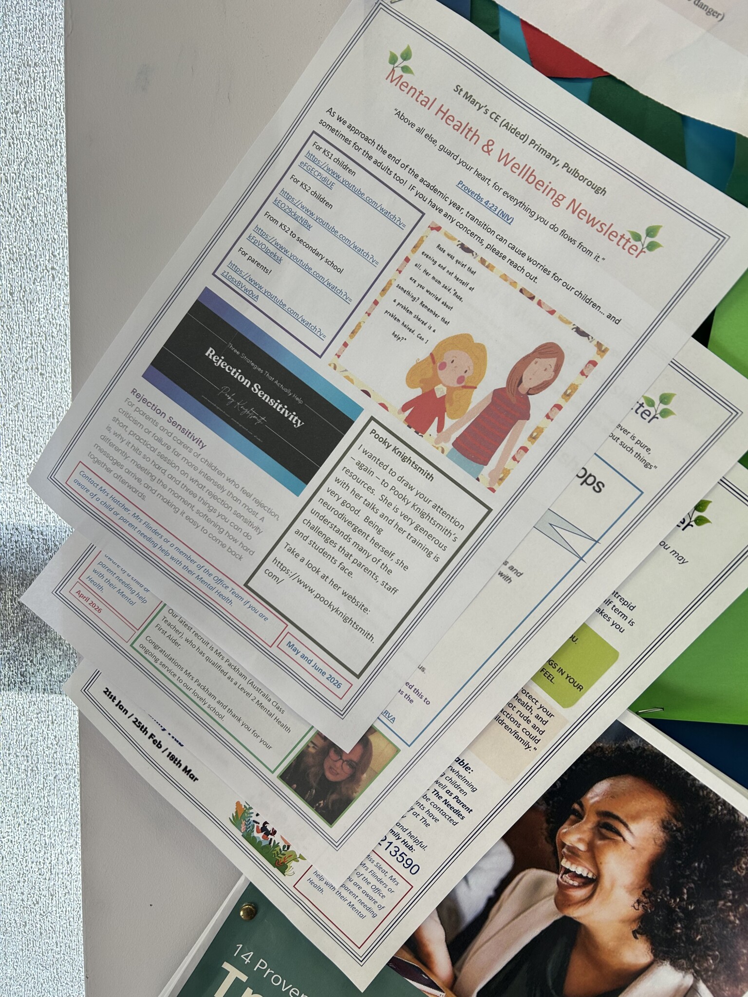 Mental Health and Wellbeing monthly newsletter