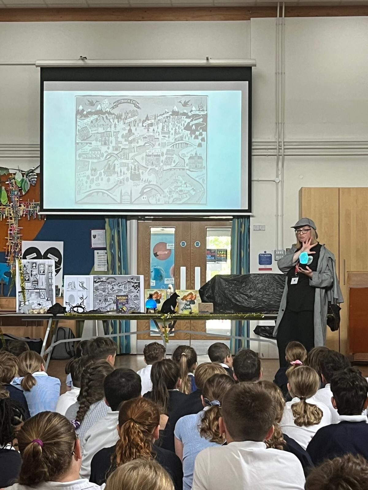 KR Thompson - Author visit - inspiring new books and writers!
