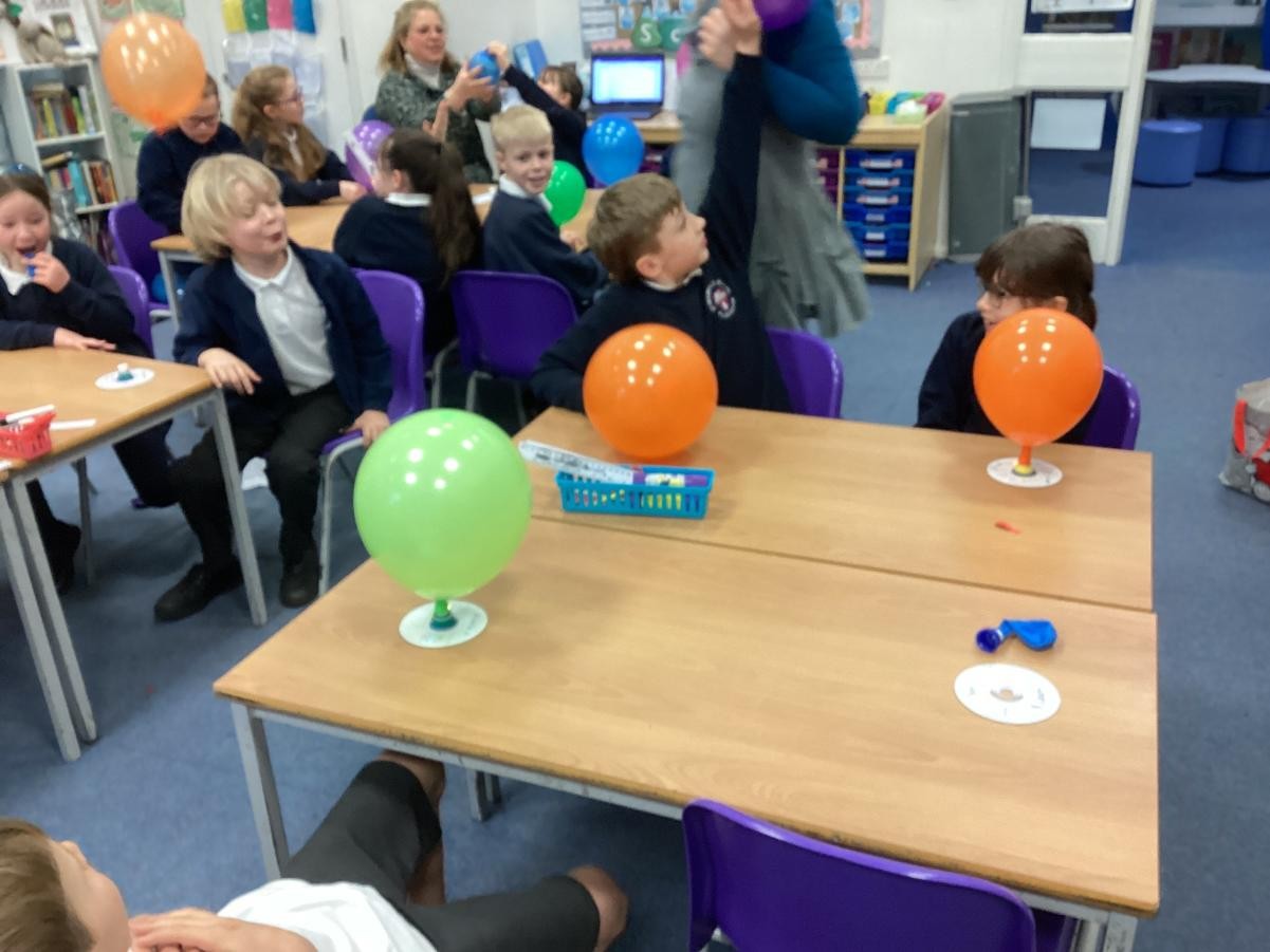 Heat and balloons...