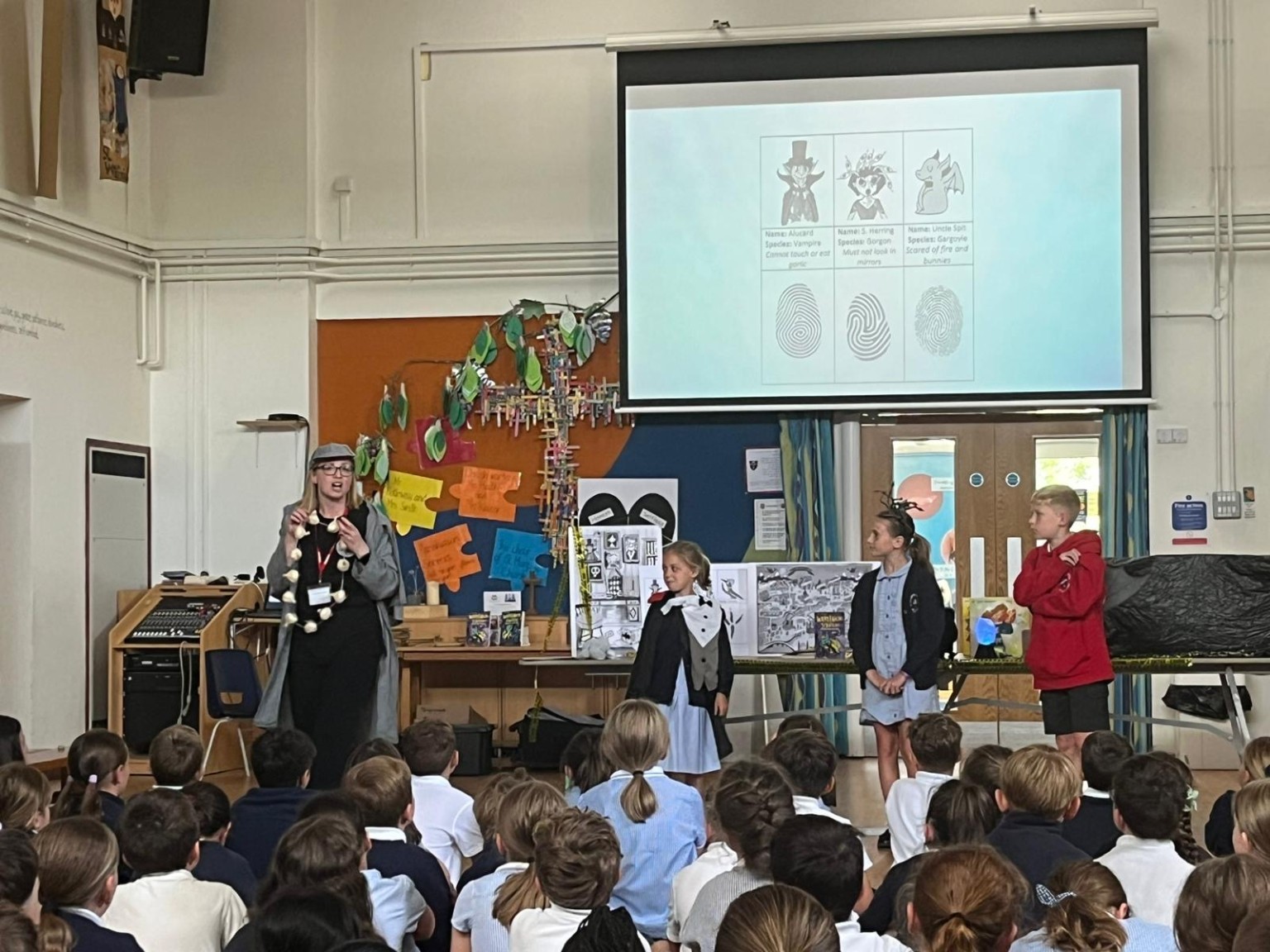 Kate R Thompson - author visit