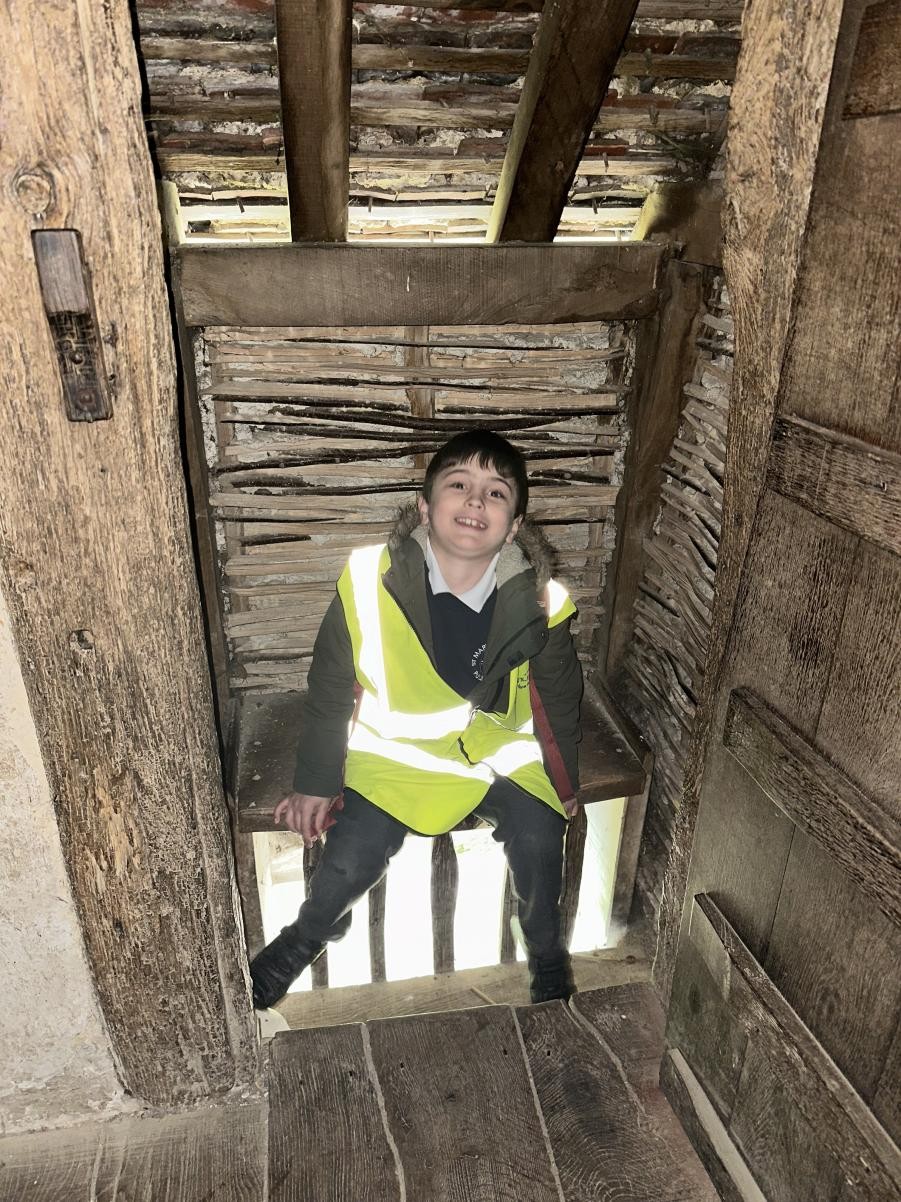 Exploring the houses at The Weald and Downland Museum