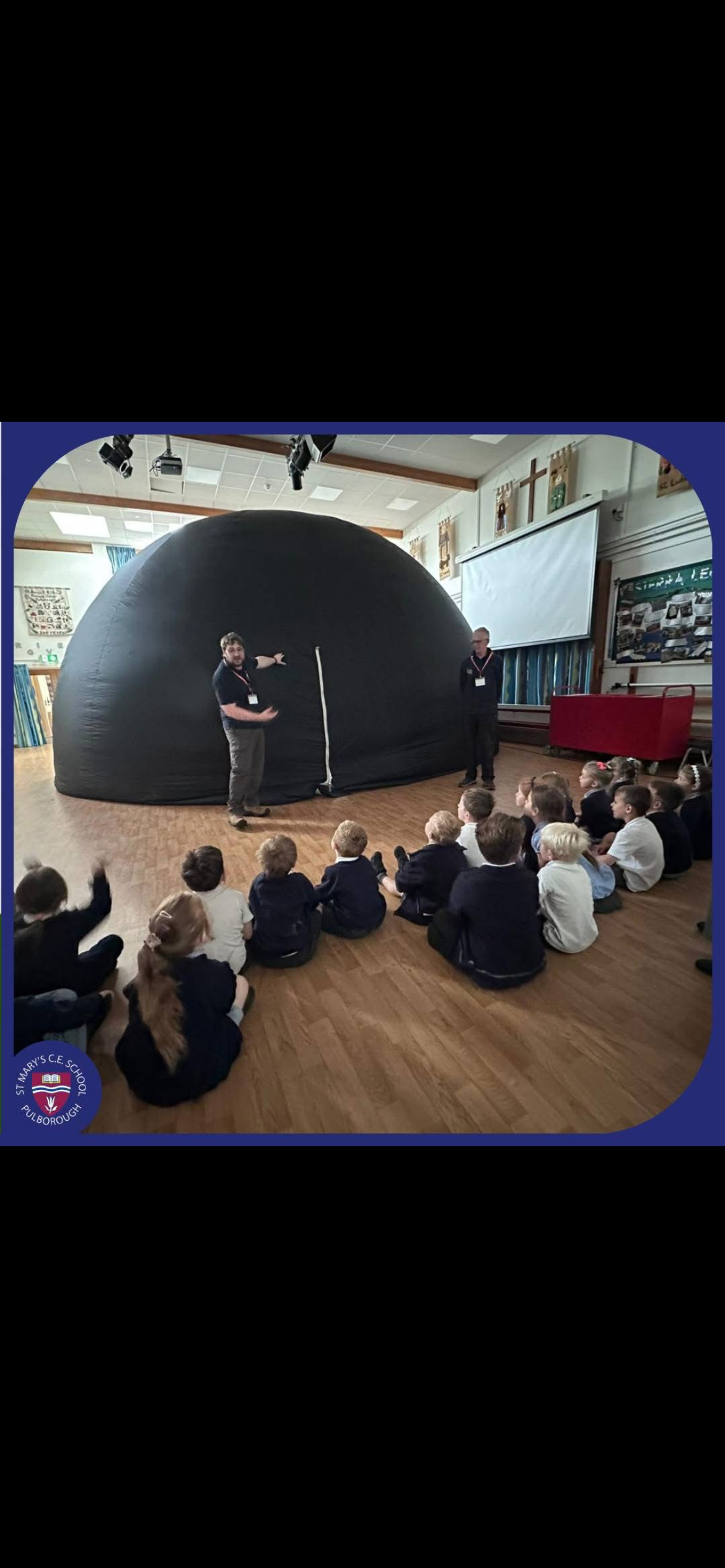 Visiting Planetarium from Herstmonceaux - learning from experts