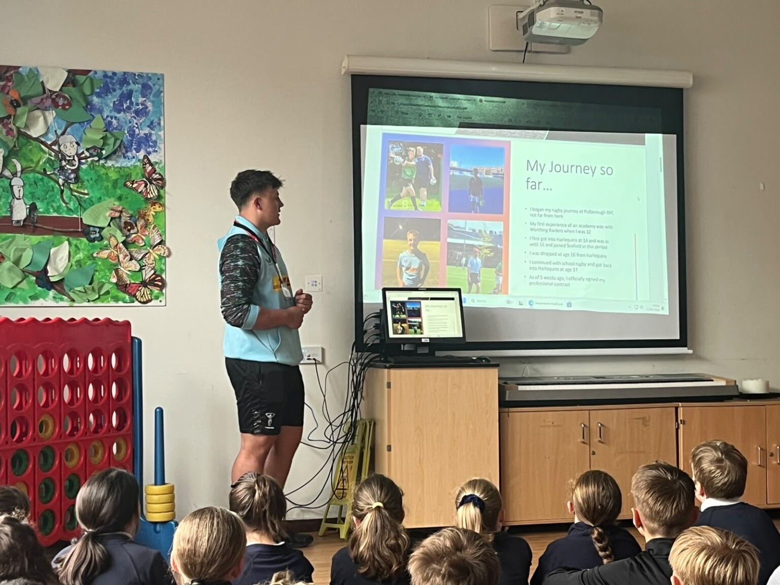 Josh Andrews - Harlequins - inspiring others
