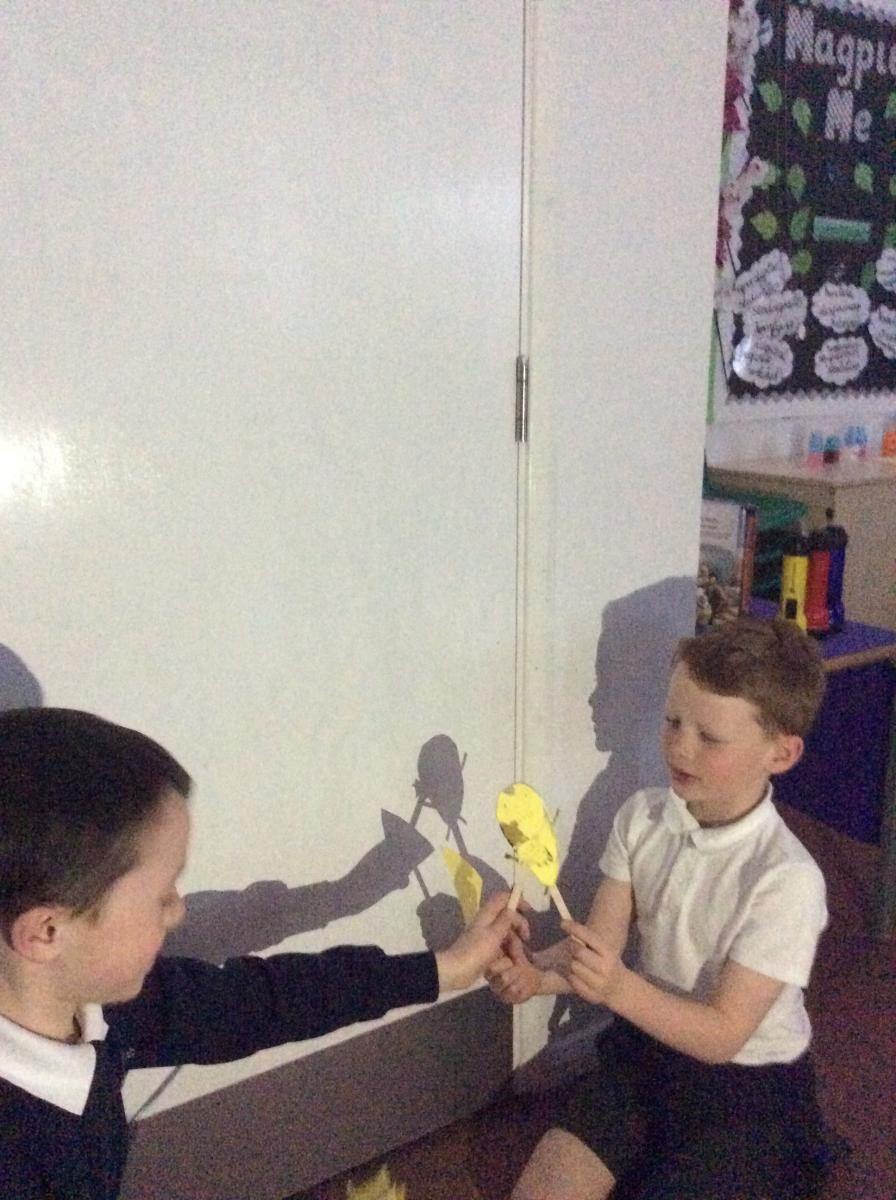 Light and Shadows in Yr 3...