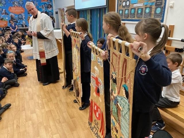 All Saints Service - using visual images to help us understand the Saints. 