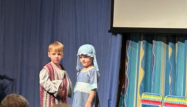 Christmas Production - encouraging performing