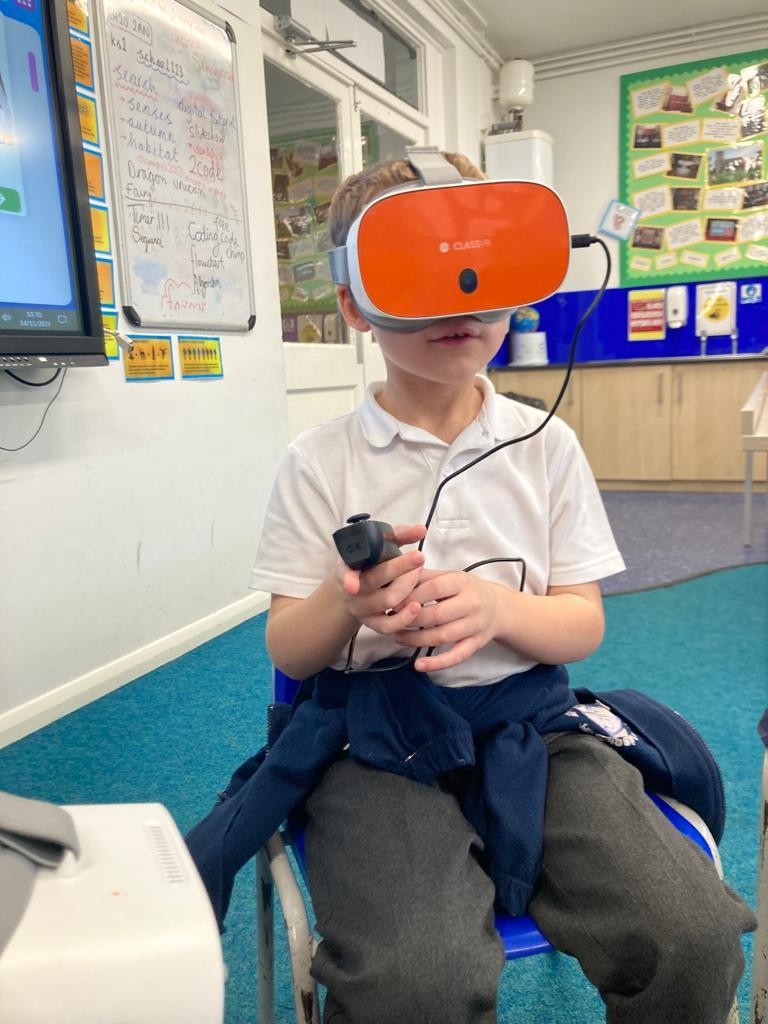 VR headsets - visiting London