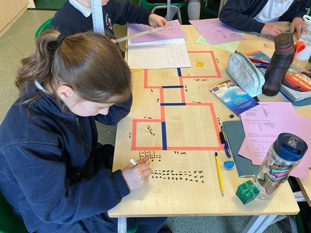 Area and perimeter work...