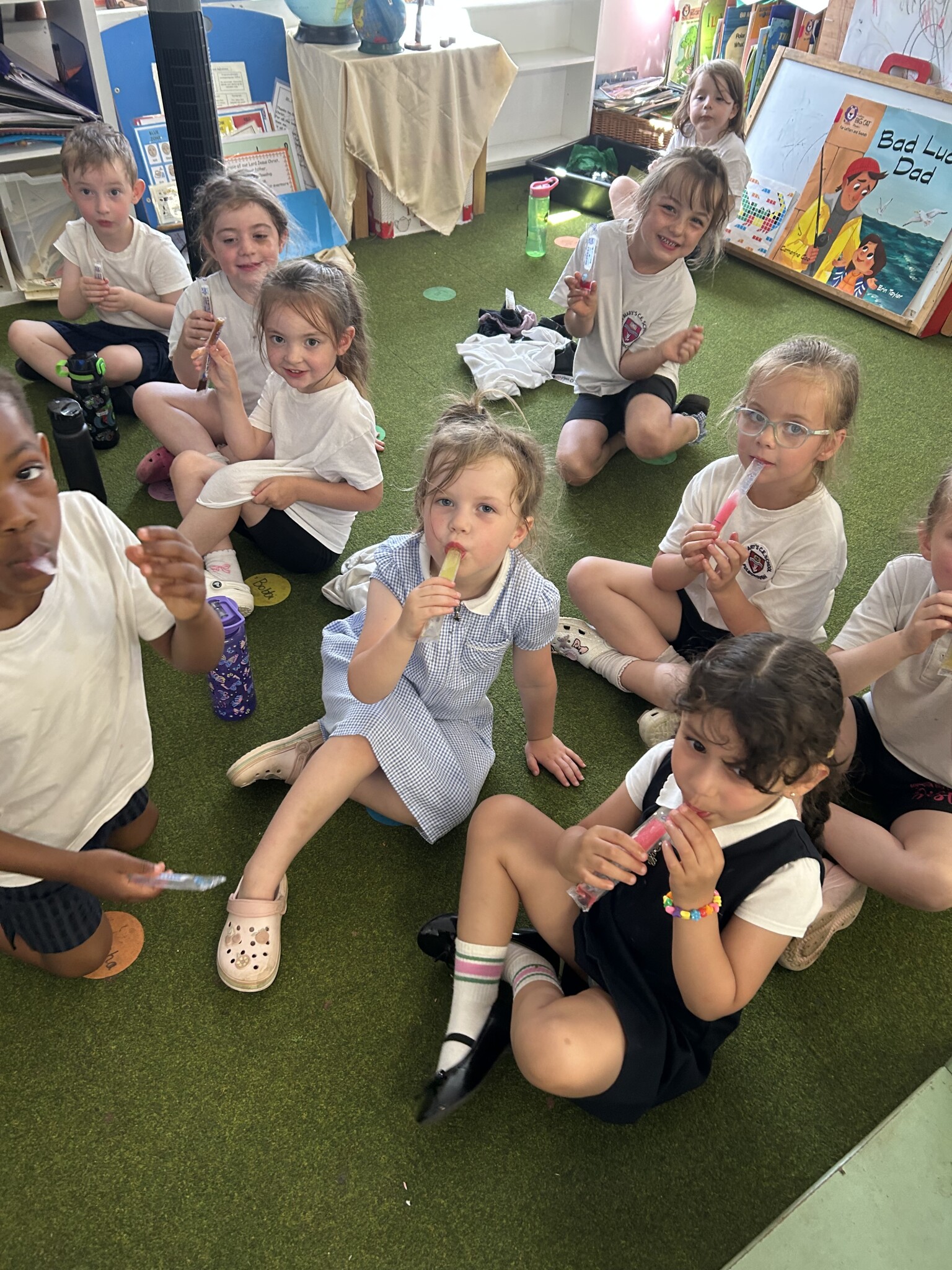 Keeping cool in school...