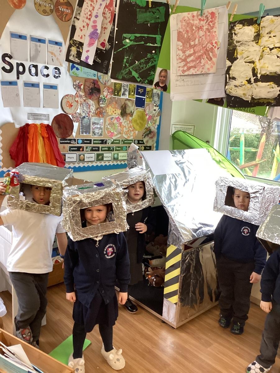 Space exploration, EYFS-style....