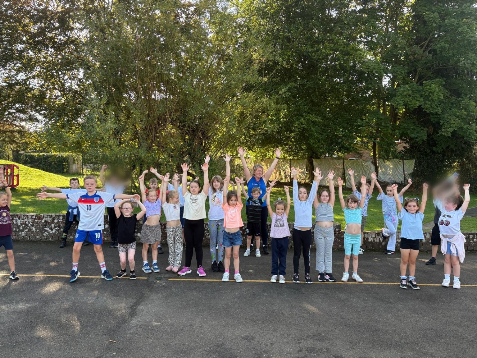 Successful EWA walkers...