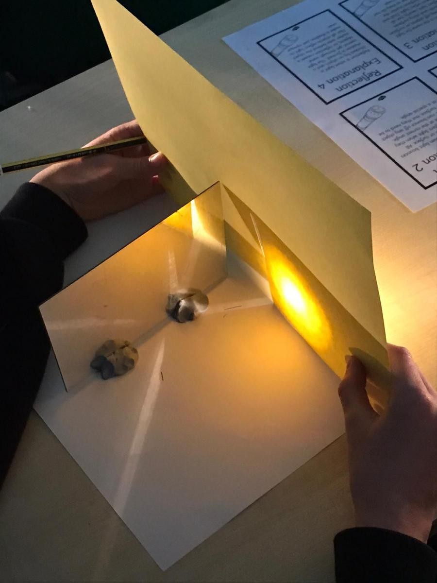 Light experiments - we learn best from first hand experience