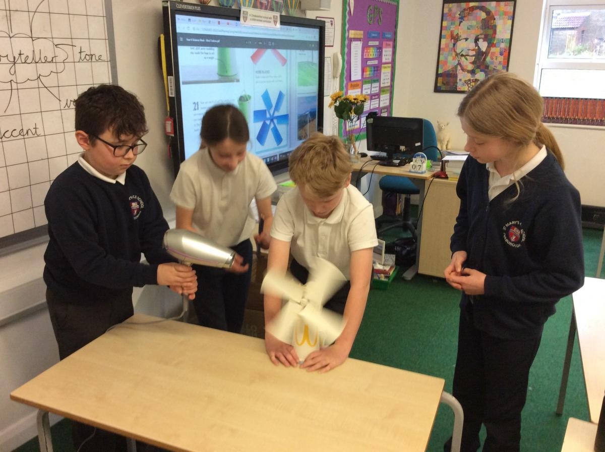 Learning about forces in Year 6...