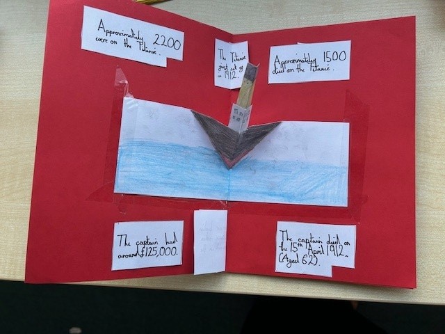 DT Pop-Up Titanic books
