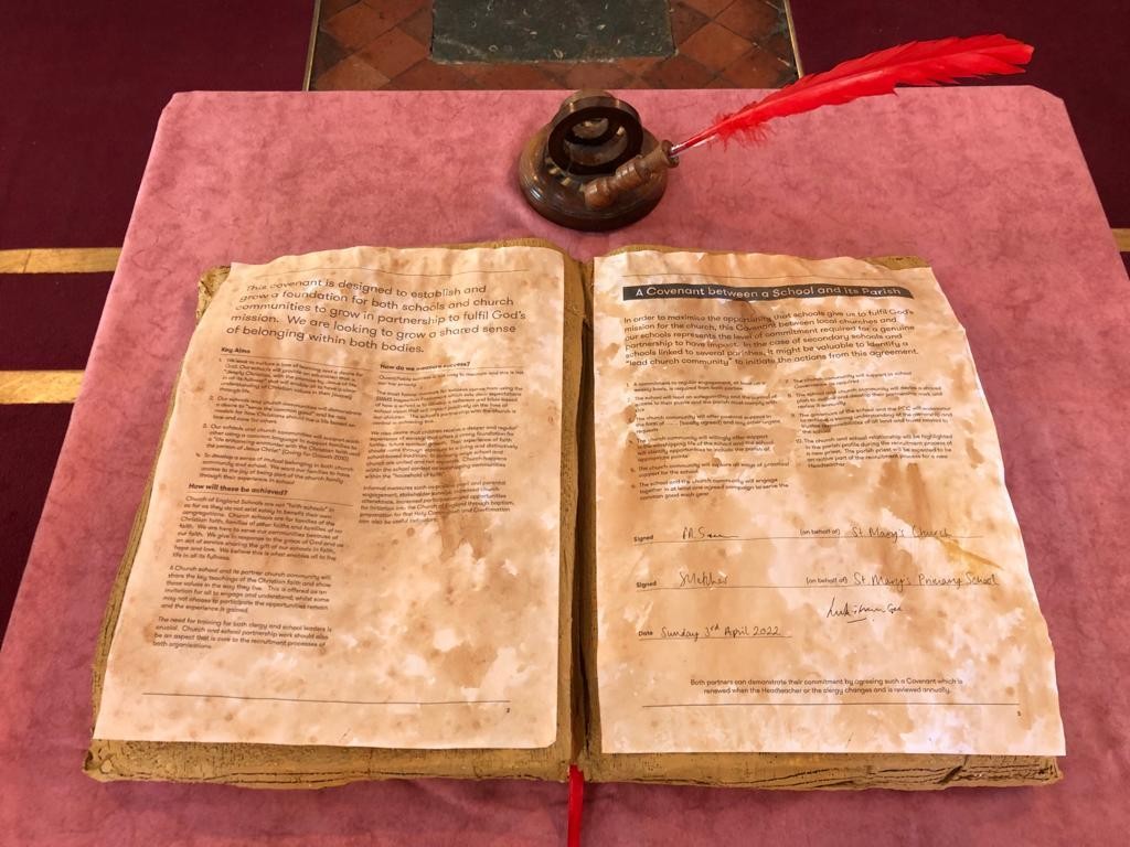 We work with the church to help the children flourish and meet their God-given potential