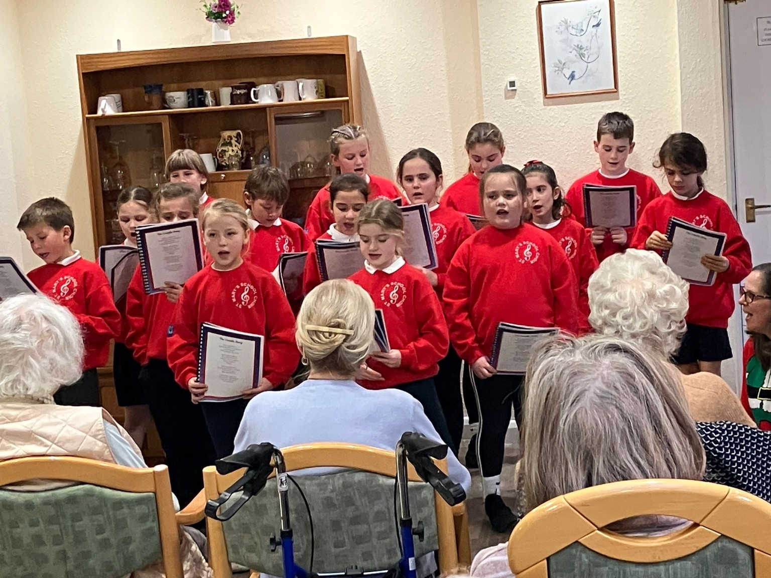 Christmas singing from the Choir at The Anchorage