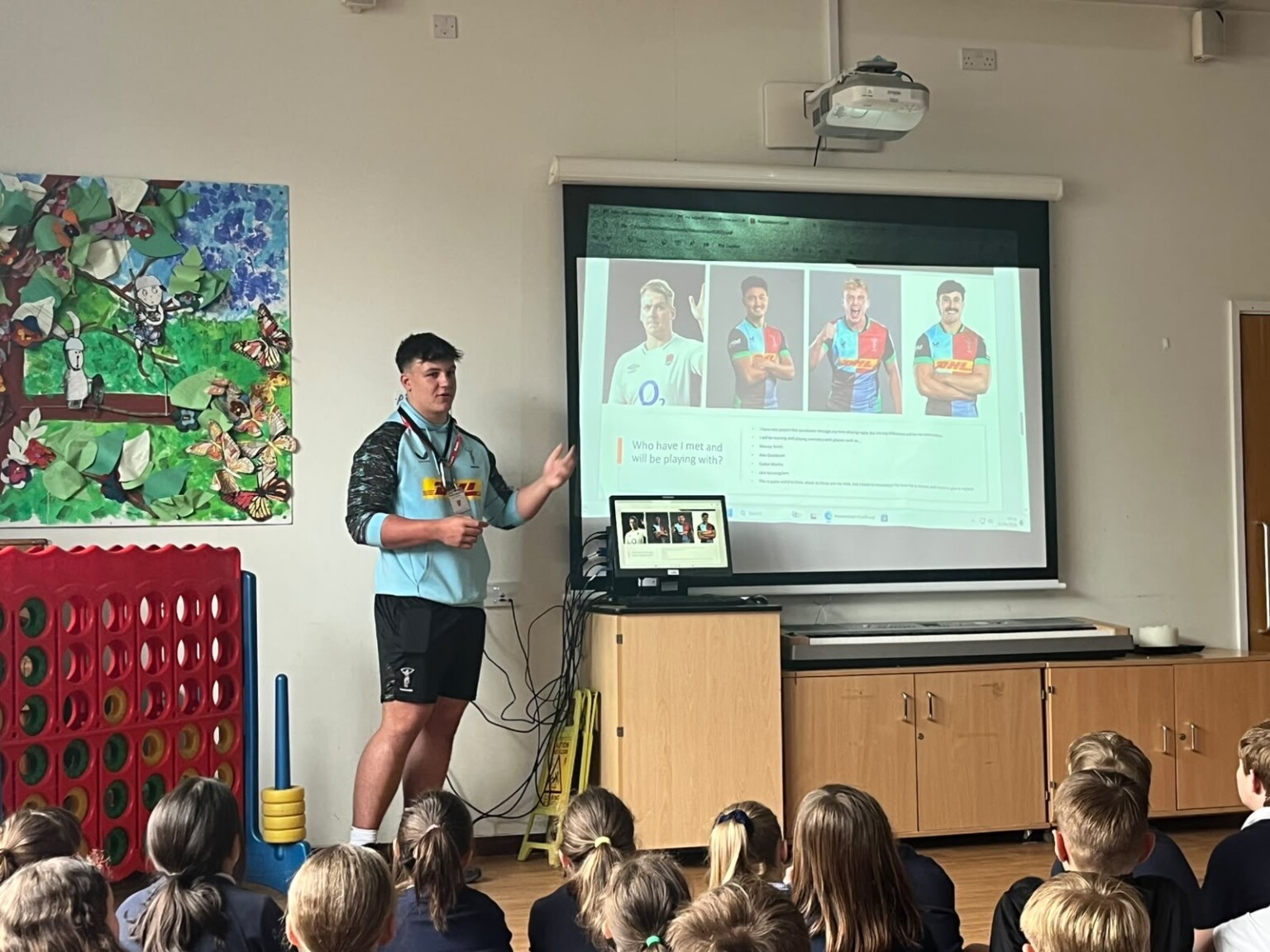 Josh Andrews - Harlequins - inspiring others