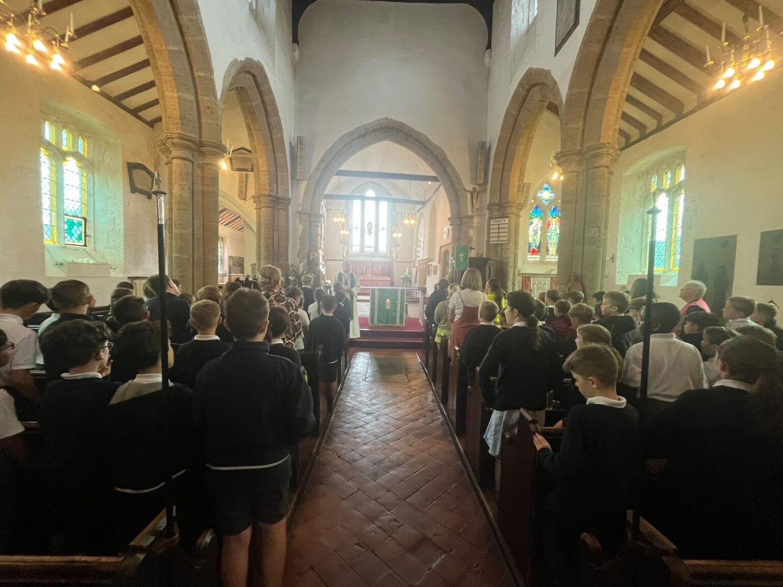 China, SA and Japan class to church