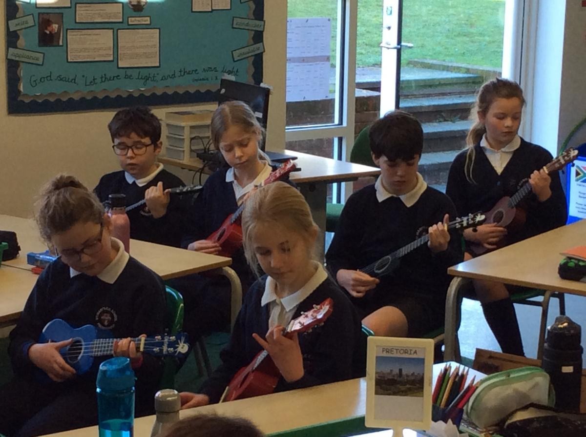 Ukulele in Year 5 and Year 6