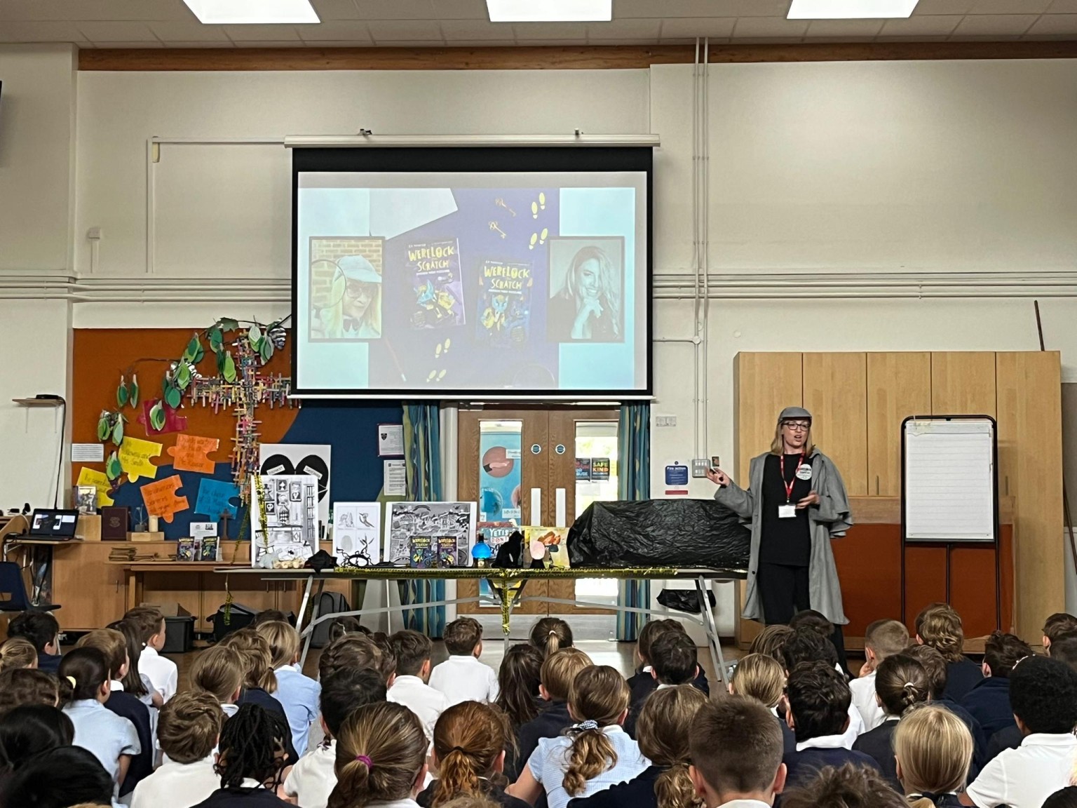 Kate R Thompson - author visit