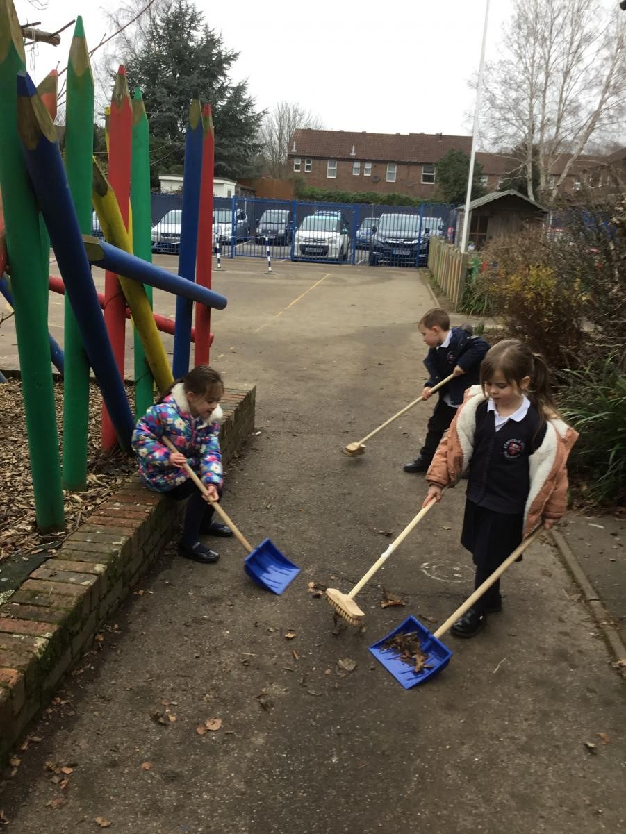 Tidying up teamwork...