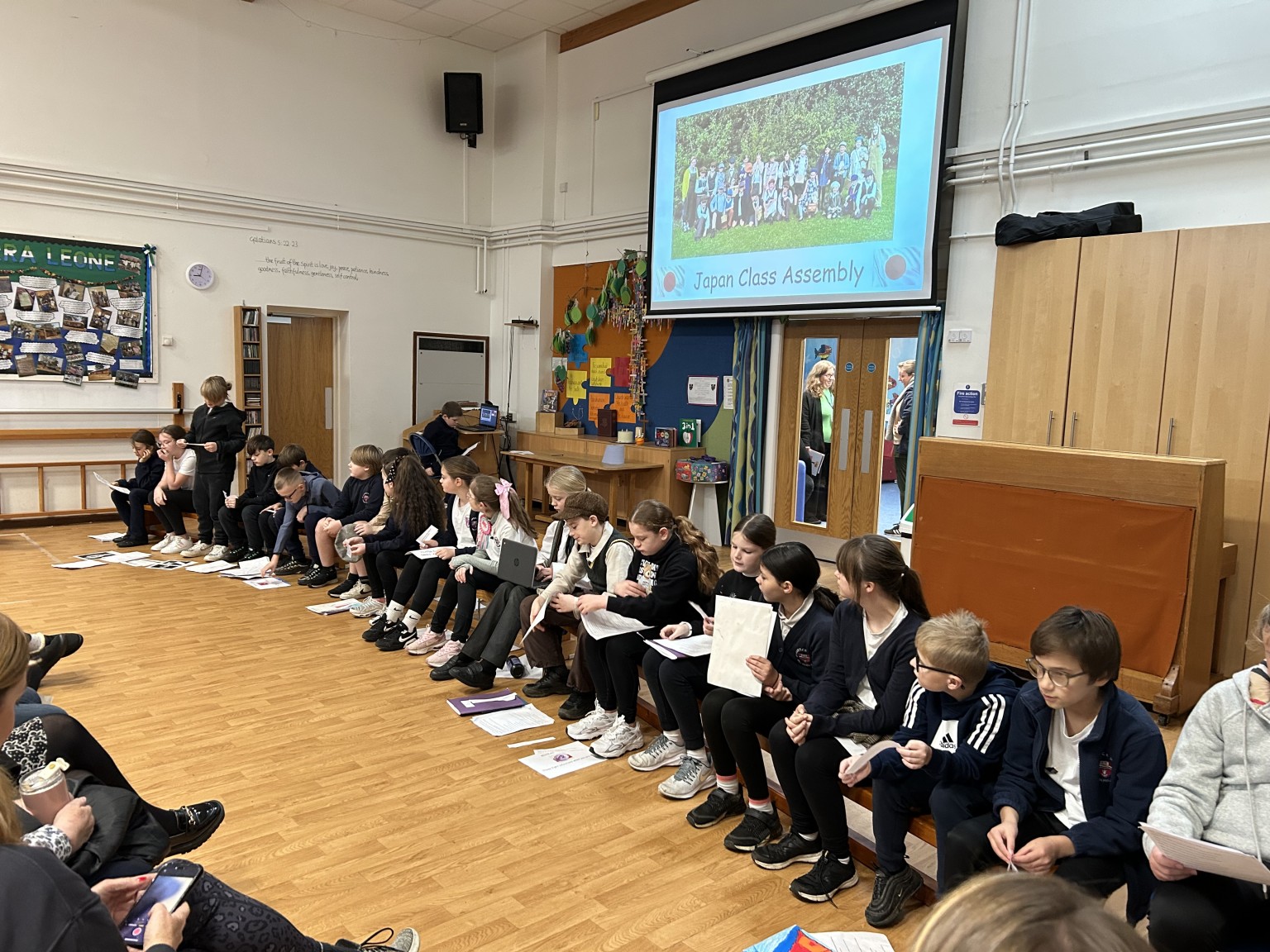 Japan - celebration assembly...