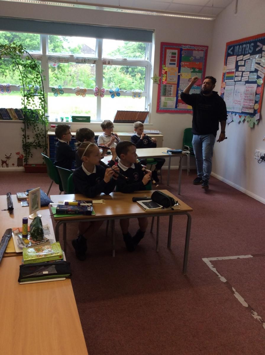 Recorders can help us to compose music and read notes and musical notation.