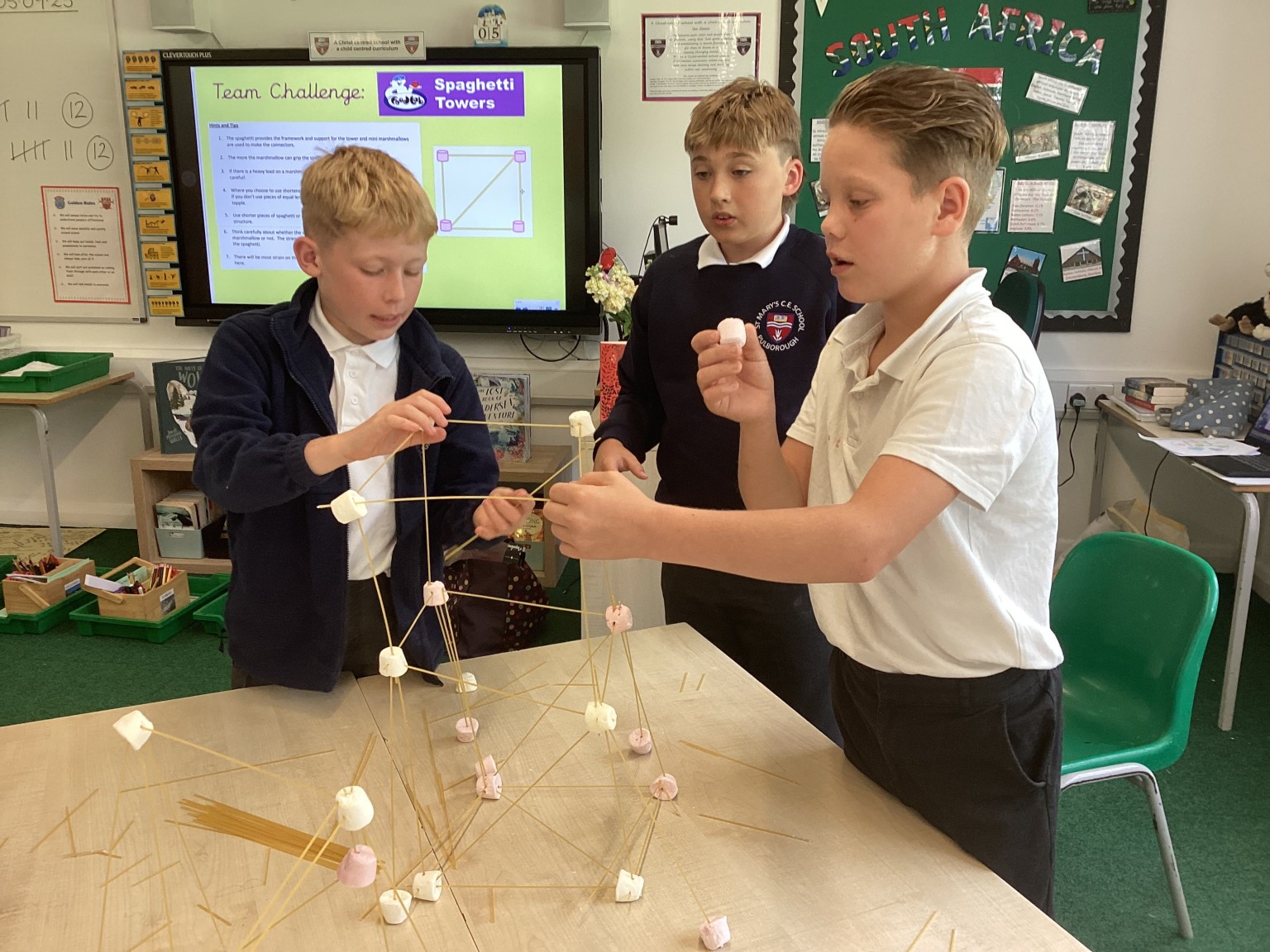Spaghetti towers...