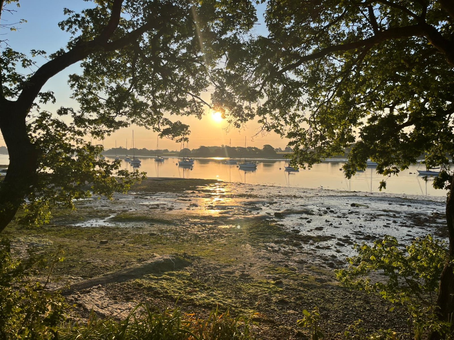 A beautiful 5.15am sunrise for day 2.