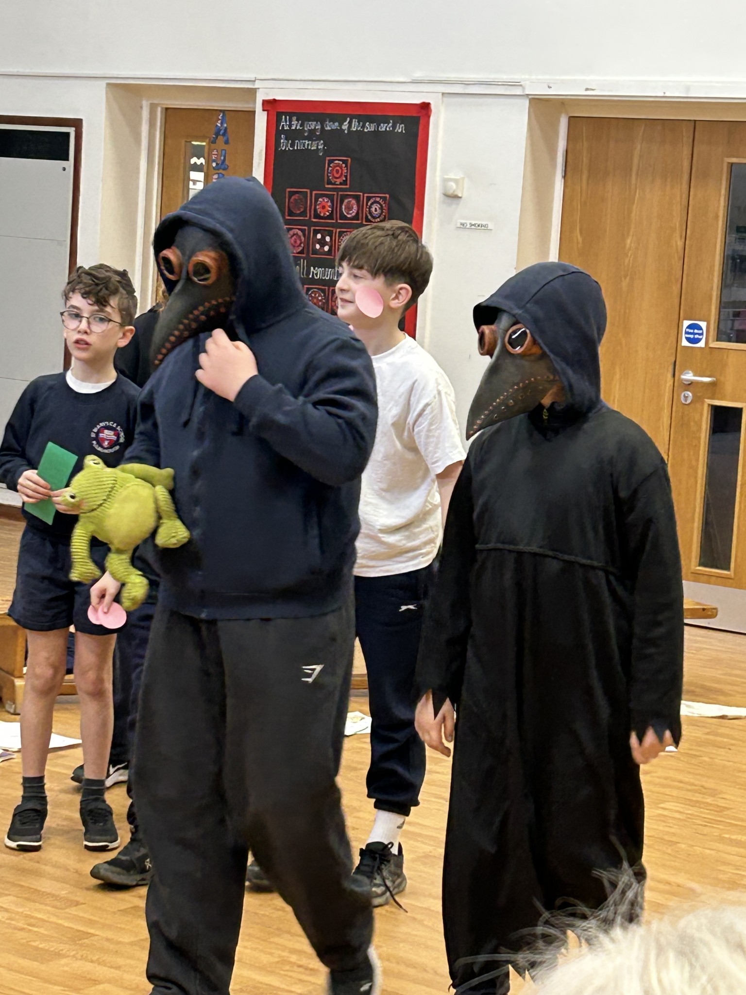 Mexico celebration assembly