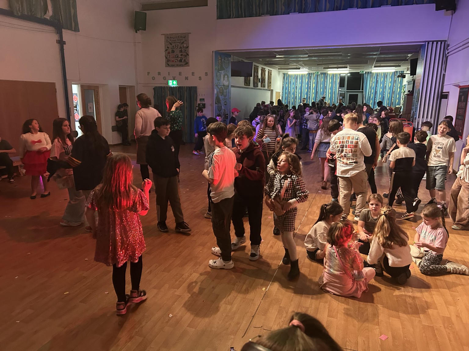 Disco - we love to dance with our friends!