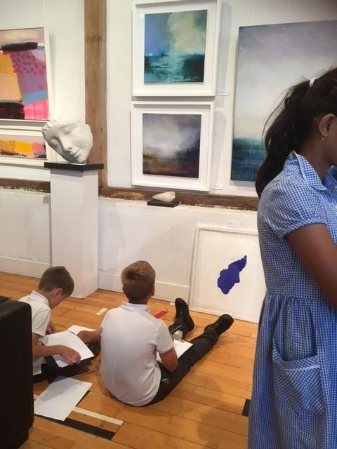 At the Moncrieff-Bray Gallery...