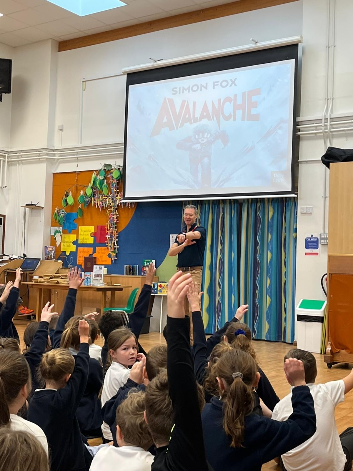 Author visit - Simon Fox