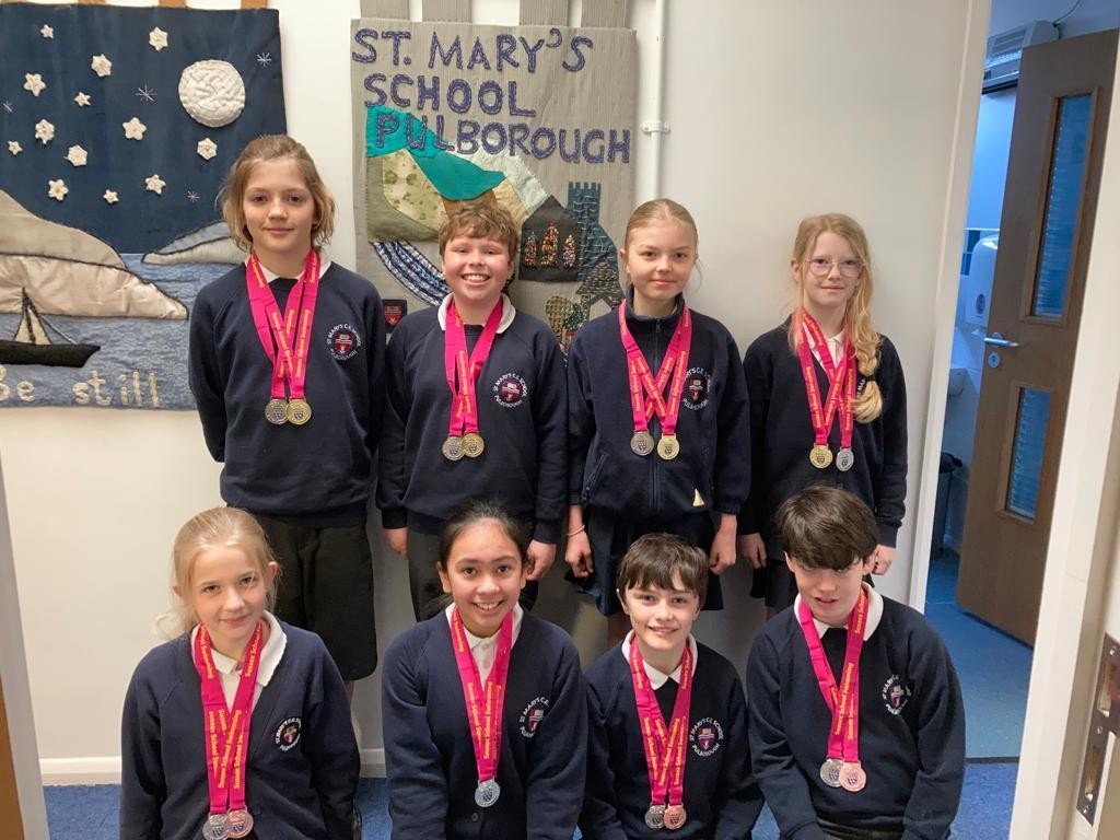 Swim team makes the South East Primary Team Finals - we are already champions!