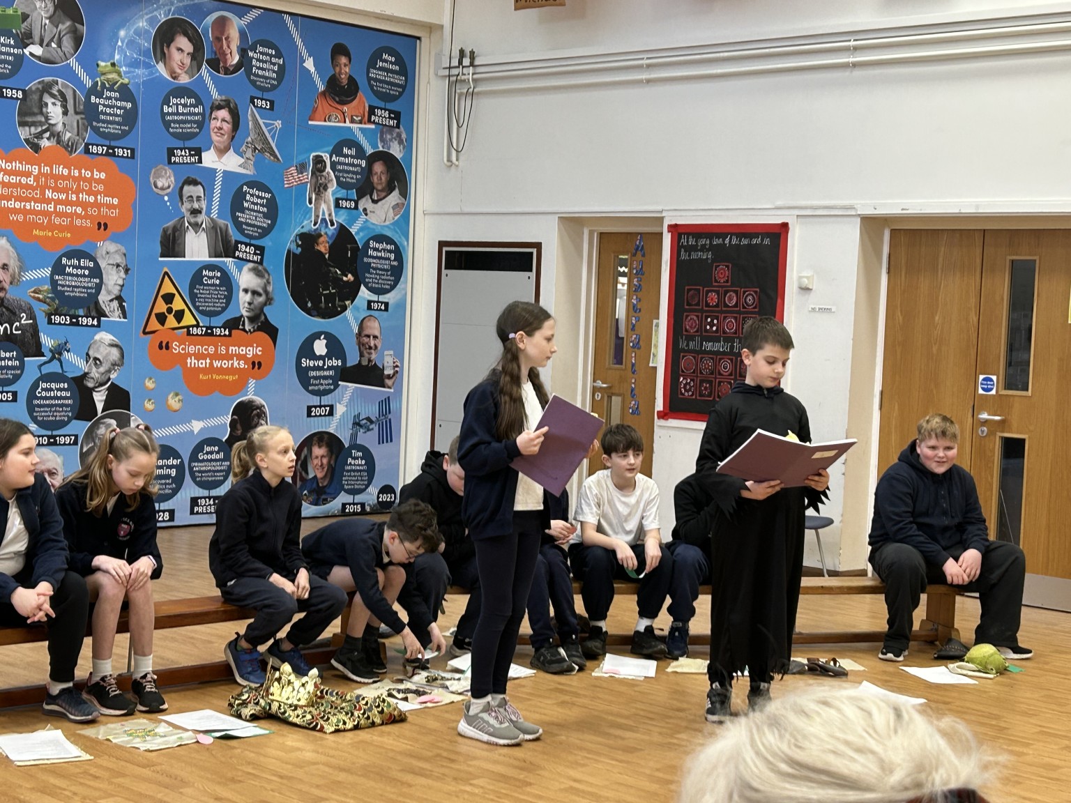 Mexico celebration assembly