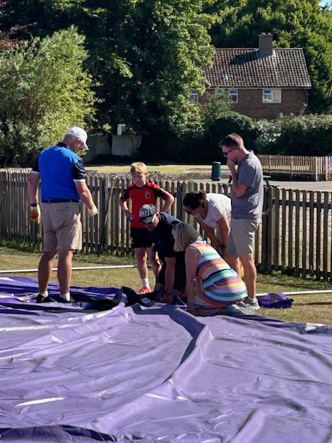 Big Top is up! Treasure Island here we come!